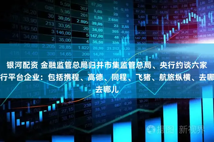 银河配资 金融监管总局归并市集监管总局、央行约谈六家出行平台企业：包括携程、高德、同程、飞猪、航旅纵横、去哪儿