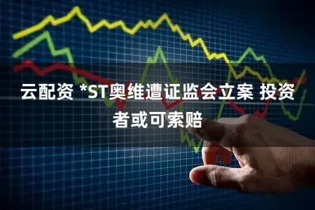 云配资 *ST奥维遭证监会立案 投资者或可索赔