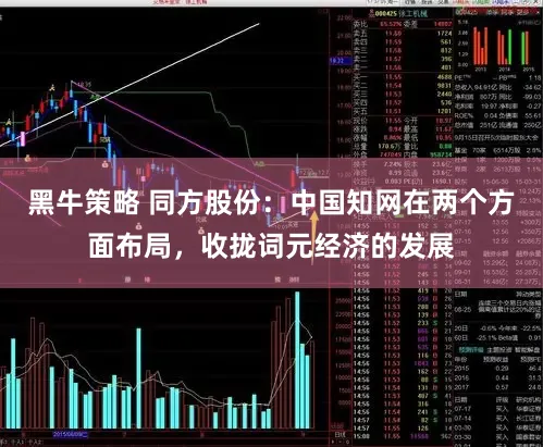 黑牛策略 同方股份：中国知网在两个方面布局，收拢词元经济的发展