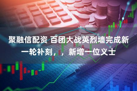 聚融信配资 百团大战英烈墙完成新一轮补刻，，新增一位义士