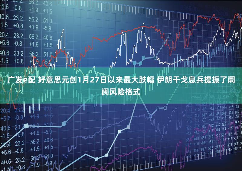 广发e配 好意思元创1月27日以来最大跌幅 伊朗干戈息兵提振了阛阓风险格式